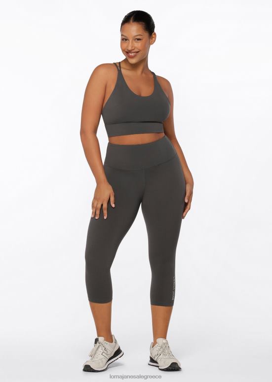 Lorna Jane ενδύματα τιτάνιο γυναίκες κολάν lotus no chafe 7/8 2NVDZ430
