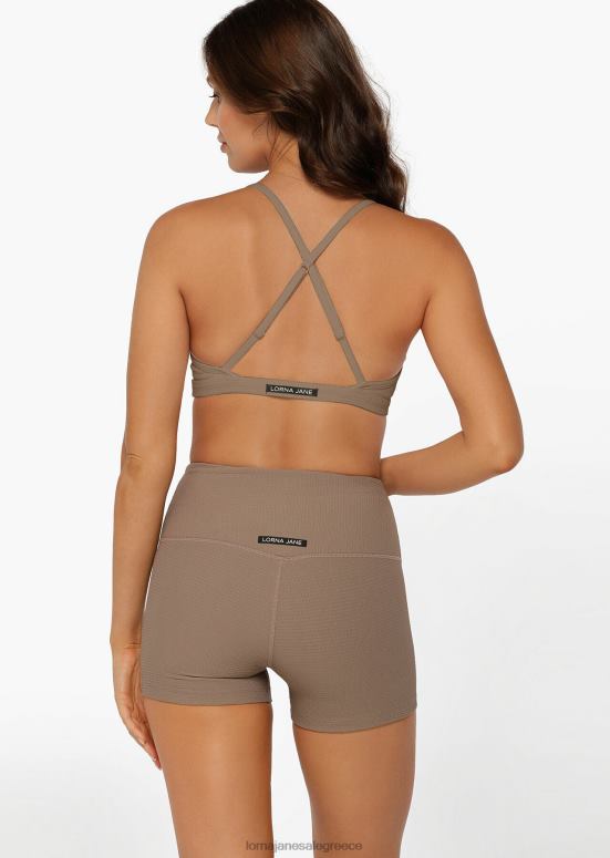Lorna Jane ενδύματα οστό γυναίκες lounge bralette βάφλα 2NVDZ233