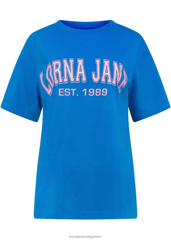 Lorna Jane ενδύματα Ανθος αραβοσιτου γυναίκες καλοκαιρινό μπλουζάκι χαλαρωτικό 2NVDZ356